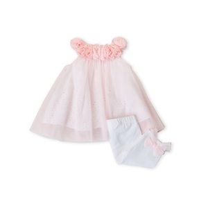 Miniclasix Baby Girl 2pc Outfit NEW